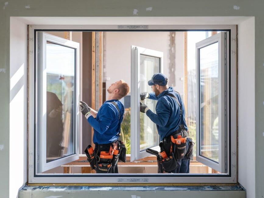 Wymiana starego okna na nowe w domu